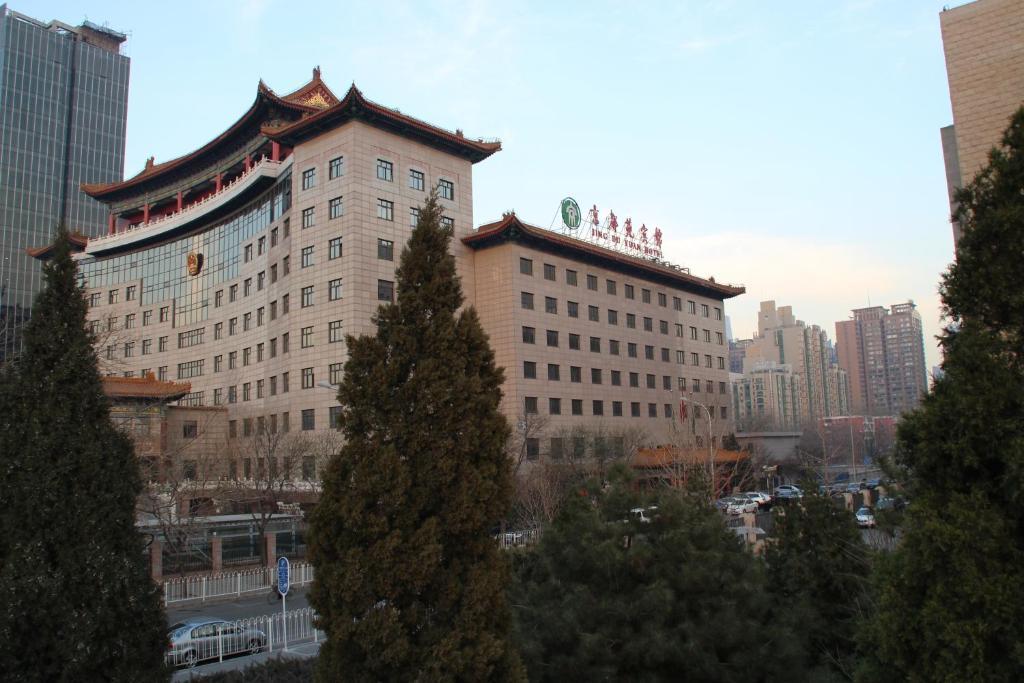 Jing Du Yuan Hotel Pequim Exterior foto